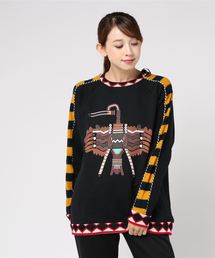 Desigual | 「Desigual/デシグアル」 エキゾチックデザインスウェット（長袖）(スウェット)