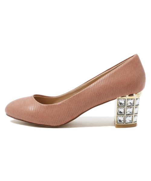 DISCOAT(ディスコート)の「【Discoat】ヒールビジューパンプス(パンプス・レディース・ブラック/ピンク・MEDIUM/LARGE)」の11枚目の写真