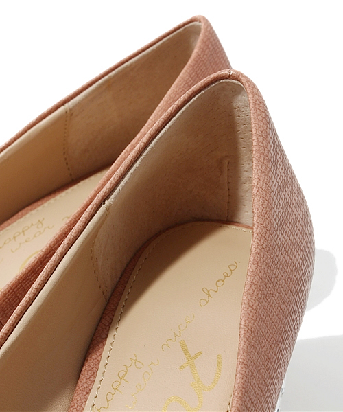 DISCOAT(ディスコート)の「【Discoat】ヒールビジューパンプス(パンプス・レディース・ブラック/ピンク・MEDIUM/LARGE)」の6枚目の写真