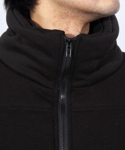 ８(eight)（エイト）の「中綿 ジャケット ブルゾン（ブルゾン・メンズ・ブラック/ネイビー・MEDIUM/LARGE/X-LARGE）」の10枚目の写真