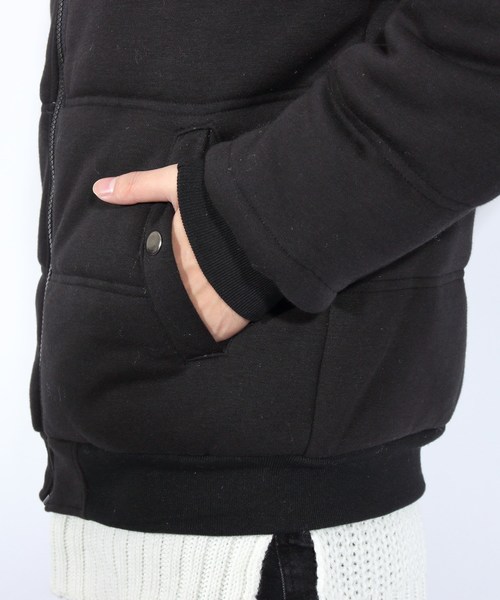 ８(eight)（エイト）の「中綿 ジャケット ブルゾン（ブルゾン・メンズ・ブラック/ネイビー・MEDIUM/LARGE/X-LARGE）」の21枚目の写真