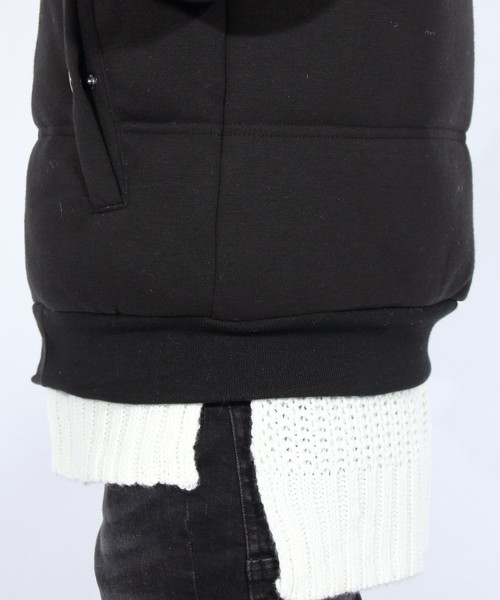 ８(eight)（エイト）の「中綿 ジャケット ブルゾン（ブルゾン・メンズ・ブラック/ネイビー・MEDIUM/LARGE/X-LARGE）」の20枚目の写真