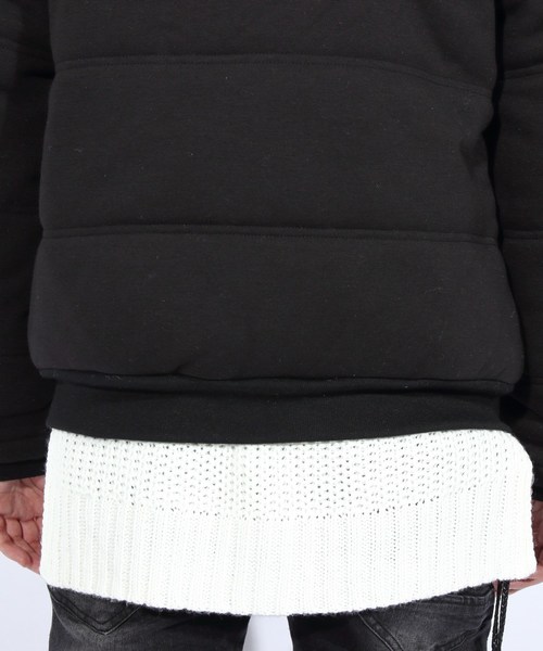 ８(eight)（エイト）の「中綿 ジャケット ブルゾン（ブルゾン・メンズ・ブラック/ネイビー・MEDIUM/LARGE/X-LARGE）」の8枚目の写真