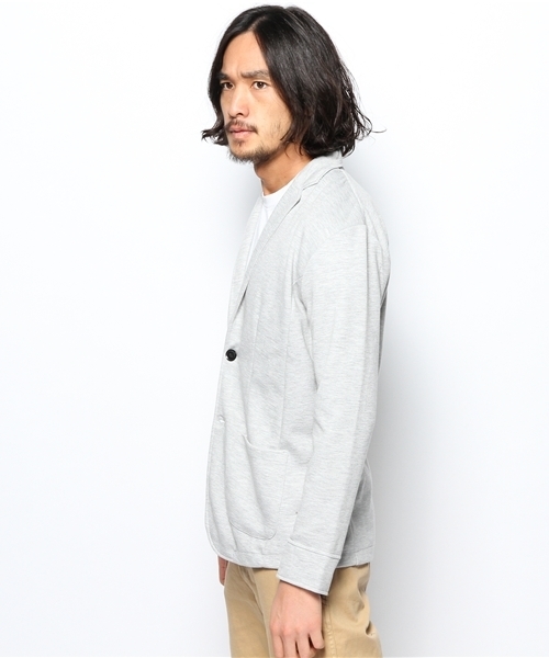 WEGO(ウィゴー)の「WEGO/ポンチテーラードジャケット(テーラードジャケット・メンズ・グレー/ネイビー/ブラック・MEDIUM/LARGE)」の5枚目の写真