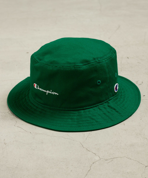 Champion（チャンピオン）の「∴WEGO/Champion別注バケットハット（ハット・メンズ・ネイビー/ベージュ/ホワイト/ブラック/ライトベージュ/グリーン/パープル/レッド・FREE）」の21枚目の写真