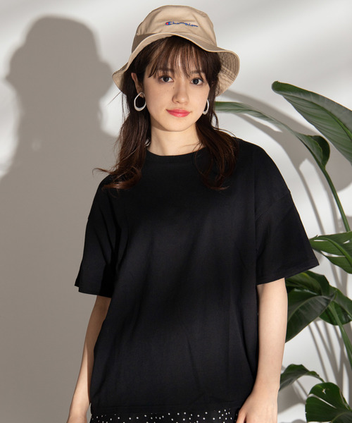 Champion（チャンピオン）の「∴WEGO/Champion別注バケットハット（ハット・メンズ・ネイビー/ベージュ/ホワイト/ブラック/ライトベージュ/グリーン/パープル/レッド・FREE）」の9枚目の写真