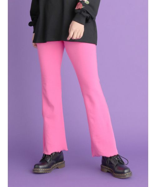 jouetie（ジュエティ）の「テレコカラーメローパンツ（その他パンツ・レディース・ブラック/パープル/グレー/ピンク/ブルー・MEDIUM）」の5枚目の写真