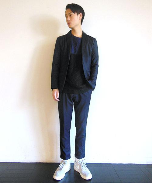 WHO'S WHO gallery（フーズフーギャラリー）の「リブ付イージーパンツ（スラックス・メンズ・チャコールグレー/ブルー/ネイビー/ブラック/その他20/その他・MEDIUM/LARGE）」の17枚目の写真