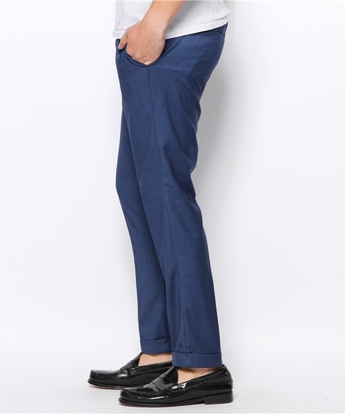 WHO'S WHO gallery（フーズフーギャラリー）の「リブ付イージーパンツ（スラックス・メンズ・チャコールグレー/ブルー/ネイビー/ブラック/その他20/その他・MEDIUM/LARGE）」の14枚目の写真