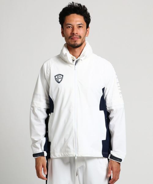 adabat(アダバット)の「【レインアイテム メンズ】ジャケット(ブルゾン・メンズ・ネイビー/ホワイト系・46/48/50)」の17枚目の写真