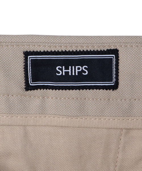 SHIPS(シップス)の「SD: 【ノープリ―ツ】 コットン ソリッド バーズアイ ドレス パンツ (ライトカーキ)(その他パンツ・メンズ・ライトカーキ・44/46/48/50/42/52)」の7枚目の写真