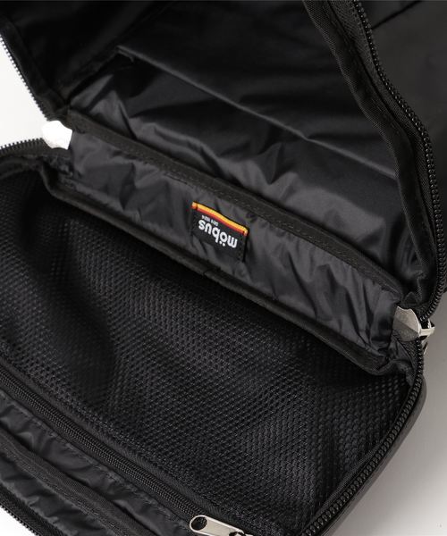 mobus(モーブス)の「MOBUS / モーブス トップオープンリュック(バックパック/リュック・メンズ・ブラック/ブラック系その他・FREE)」の4枚目の写真