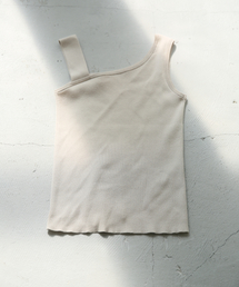 LOWRYS FARM | スーピマアシメノースリーブ　828802(Tシャツ/カットソー)