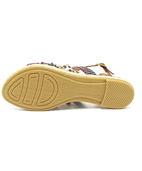 Ray BEAMS（レイビームス）の「○Vidorreta / マルチベルト サンダル（サンダル・レディース・ブラック・36/39/38/37/35）」の4枚目の写真