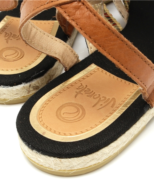 Ray BEAMS（レイビームス）の「○Vidorreta / マルチベルト サンダル（サンダル・レディース・ブラック・36/39/38/37/35）」の2枚目の写真