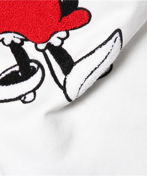 green label relaxing（グリーンレーベルリラクシング）の「MINNIE MOUSE スウェット（スウェット・レディース・ホワイト・フリー）」の2枚目の写真