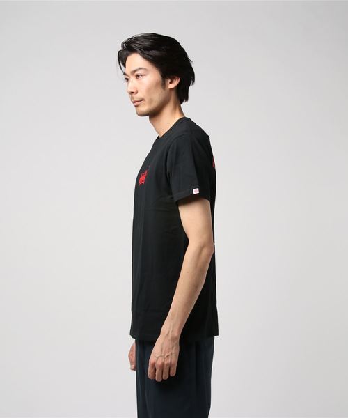 ELEMENT(エレメント)の「半袖Tシャツ ELEMENT DESI AJ021-213(Tシャツ/カットソー・メンズ・ホワイト/ブラック・M/L/XL)」の3枚目の写真