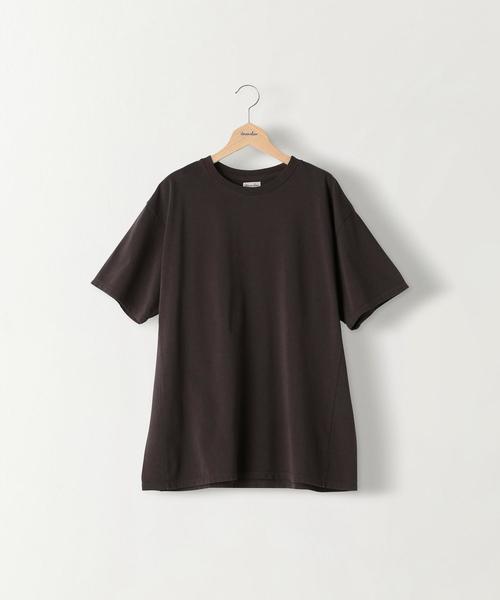 Steven Alan（スティーブンアラン）の「＜Steven Alan＞ LIGHT HI-DENS SHORT SLEEVE TEE-TETRA/Tシャツ（Tシャツ/カットソー・メンズ・ホワイト/ダークブラウン/ブラック・MEDIUM/SMALL/X-LARGE/LARGE）」の3枚目の写真