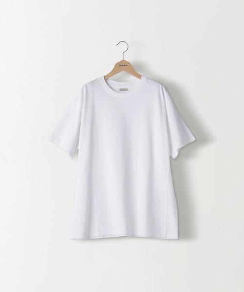 Steven Alan（スティーブンアラン）の「＜Steven Alan＞ LIGHT HI-DENS SHORT SLEEVE TEE-TETRA/Tシャツ（Tシャツ/カットソー・メンズ・ホワイト/ダークブラウン/ブラック・MEDIUM/SMALL/X-LARGE/LARGE）」の2枚目の写真