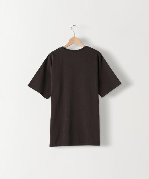 Steven Alan（スティーブンアラン）の「＜Steven Alan＞ LIGHT HI-DENS SHORT SLEEVE TEE-TETRA/Tシャツ（Tシャツ/カットソー・メンズ・ホワイト/ダークブラウン/ブラック・MEDIUM/SMALL/X-LARGE/LARGE）」の4枚目の写真