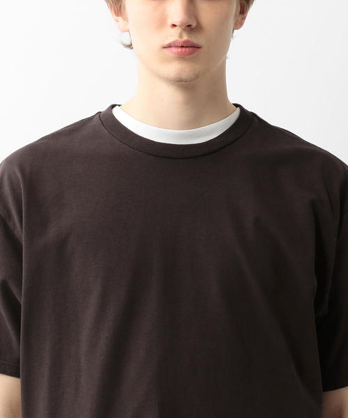 Steven Alan（スティーブンアラン）の「＜Steven Alan＞ LIGHT HI-DENS SHORT SLEEVE TEE-TETRA/Tシャツ（Tシャツ/カットソー・メンズ・ホワイト/ダークブラウン/ブラック・MEDIUM/SMALL/X-LARGE/LARGE）」の14枚目の写真