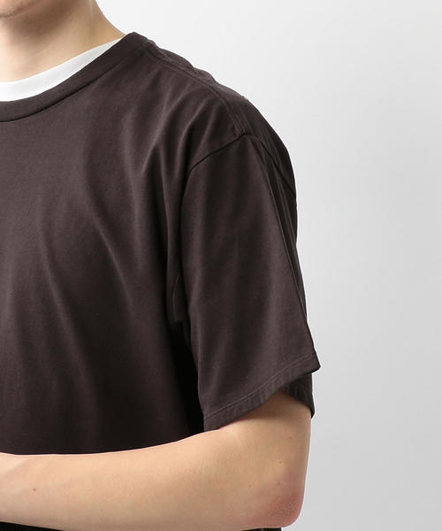 Steven Alan（スティーブンアラン）の「＜Steven Alan＞ LIGHT HI-DENS SHORT SLEEVE TEE-TETRA/Tシャツ（Tシャツ/カットソー・メンズ・ホワイト/ダークブラウン/ブラック・MEDIUM/SMALL/X-LARGE/LARGE）」の15枚目の写真