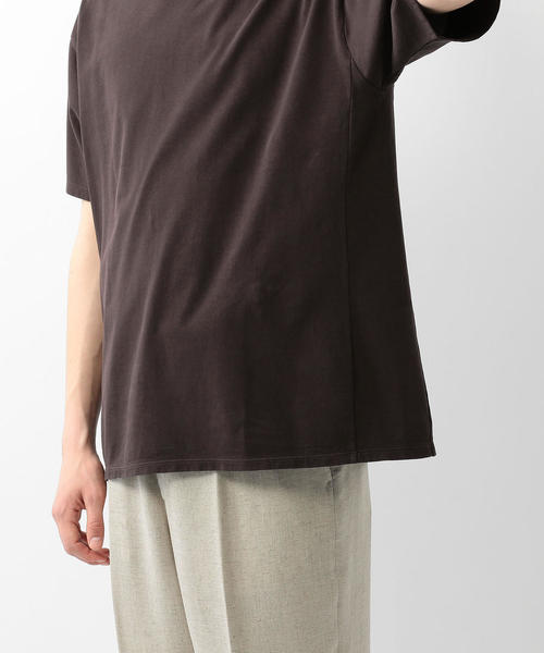 Steven Alan（スティーブンアラン）の「＜Steven Alan＞ LIGHT HI-DENS SHORT SLEEVE TEE-TETRA/Tシャツ（Tシャツ/カットソー・メンズ・ホワイト/ダークブラウン/ブラック・MEDIUM/SMALL/X-LARGE/LARGE）」の5枚目の写真