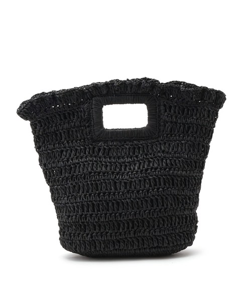 Gisele6月号掲載 スクエアかごバッグ