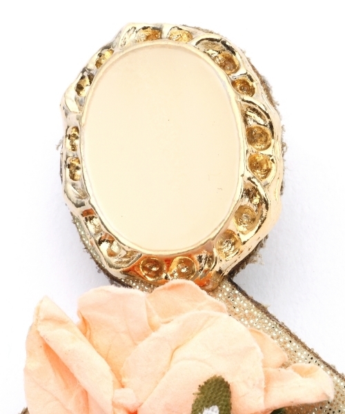 Another Edition（アナザーエディション）の「vanina Blossom ER★◆（イヤリング・レディース・ホワイト/ターコイズブルー・フリー）」の5枚目の写真