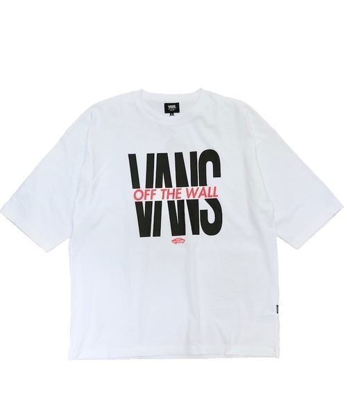 VANS(バンズ)の「VANS / ヴァンズ CENTER OTW LOGO S/S TEE(Tシャツ/カットソー)」|ホワイト