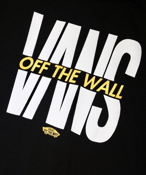VANS(バンズ)の「VANS / ヴァンズ CENTER OTW LOGO S/S TEE(Tシャツ/カットソー)」|ブラック