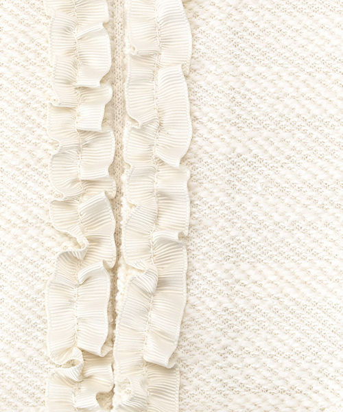 COMME CA ISM（コムサイズム）の「ボレロ カーディガン（カーディガン/ボレロ・キッズ・アイボリー/グレー・110cm/100cm/120cm/130cm）」の4枚目の写真