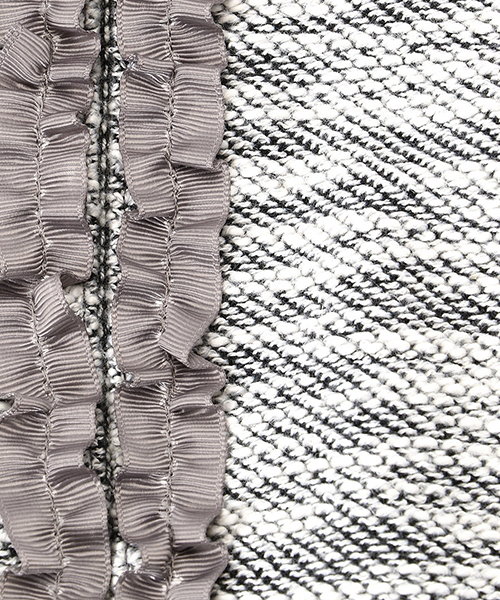 COMME CA ISM（コムサイズム）の「ボレロ カーディガン（カーディガン/ボレロ・キッズ・アイボリー/グレー・110cm/100cm/120cm/130cm）」の3枚目の写真