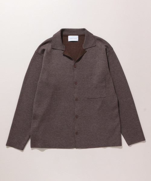 セール】リバーシブル シャツカーディガンニット（カーディガン/ボレロ