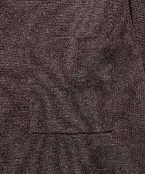 ADAM ET ROPE'（アダムエロペ）の「リバーシブル シャツカーディガンニット（カーディガン/ボレロ・メンズ・ブラック/グリーン/ベージュ系その他・M/L）」の10枚目の写真