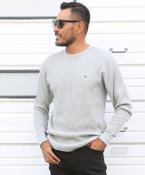 ヴィスラ (VISSLA) メンズ 長袖Tシャツ トップス Extra Strength Long Sleeve Pocket Tee (Army)