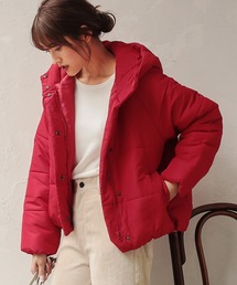 KOBE LETTUCE（コウベレタス）の「フード付き中綿ショートコート（ダウンジャケット/コート）」