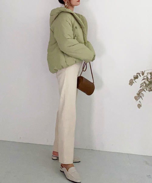 23区 中綿ショートコート 撥水加工】TWツイル ショート ダウンコート / 23区 | ファッション通販