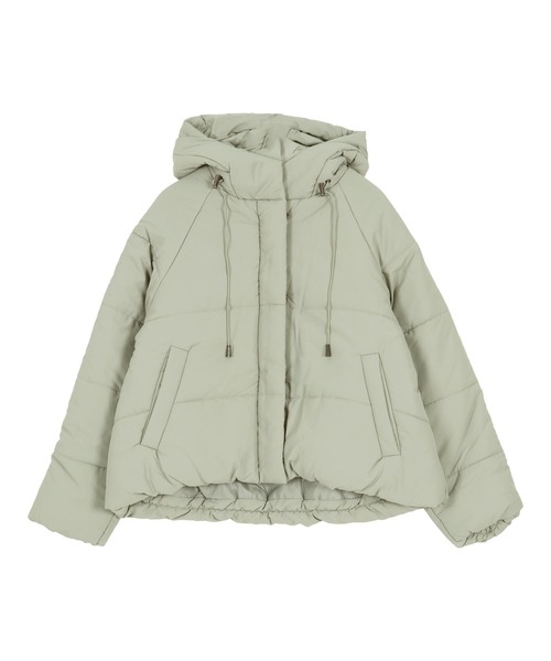 フード付き中綿ショートコート（ダウンジャケット/コート）｜KOBE