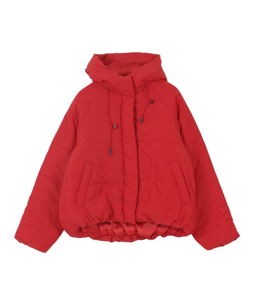 フード付き中綿ショートコート（ダウンジャケット/コート）｜KOBE