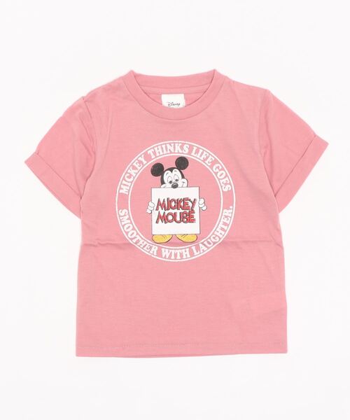 Md Mickey Logo Sign Kids Tシャツ