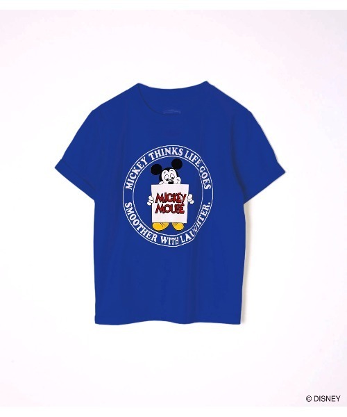 Md Mickey Logo Sign Kids Tシャツ
