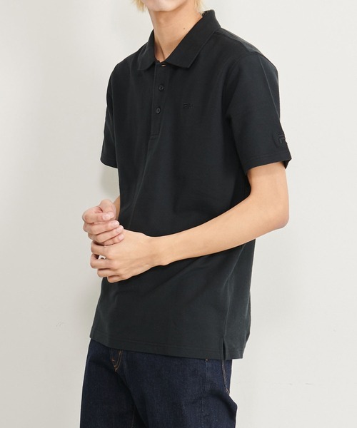 FILA（フィラ）の「【FILA/フィラ】WEB限定 別注 機能付き ワンポイント ロゴ刺繍 綿100% 半袖ポロシャツ/抗菌防臭＋接触冷感＋汗染み防止（ポロシャツ・メンズ・ホワイト/ブラック/ネイビー/ホワイト系その他/ブラック系その他/ホワイト系その他2/ブラック系その他2/ブルー系その他・M/L/LL）」の17枚目の写真