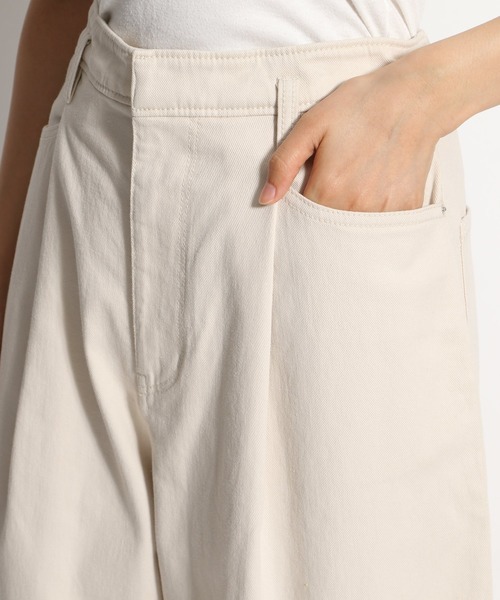 niko and...（ニコアンド）の「VARDHMANカツラギアーチワイドパンツ（その他パンツ・レディース・アイボリー/カーキ/ベージュ/ブラック・MEDIUM/LARGE）」の22枚目の写真