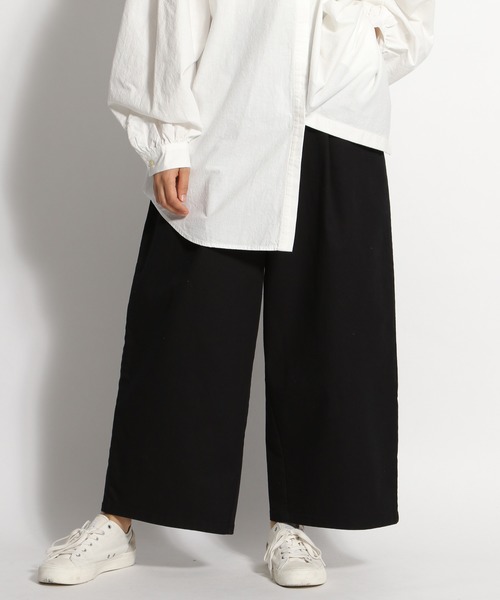 niko and...（ニコアンド）の「VARDHMANカツラギアーチワイドパンツ（その他パンツ・レディース・アイボリー/カーキ/ベージュ/ブラック・MEDIUM/LARGE）」の14枚目の写真