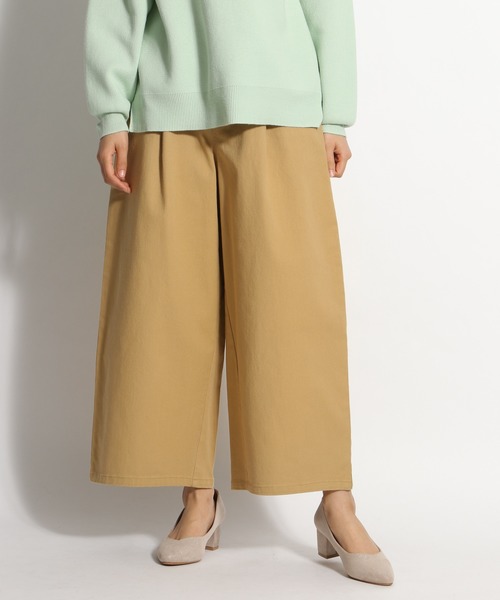 niko and...（ニコアンド）の「VARDHMANカツラギアーチワイドパンツ（その他パンツ・レディース・アイボリー/カーキ/ベージュ/ブラック・MEDIUM/LARGE）」の16枚目の写真