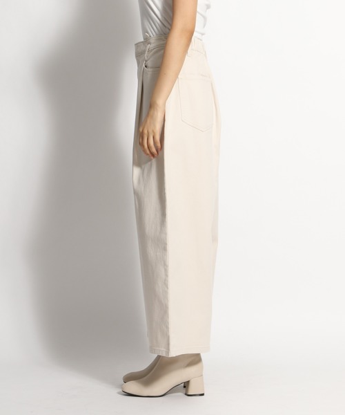 niko and...（ニコアンド）の「VARDHMANカツラギアーチワイドパンツ（その他パンツ・レディース・アイボリー/カーキ/ベージュ/ブラック・MEDIUM/LARGE）」の19枚目の写真