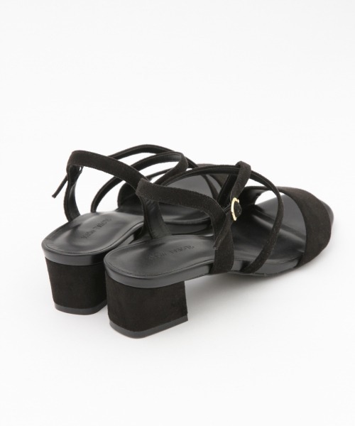 GLOBAL WORK（グローバルワーク）の「片手で履けるヒールサンダル/870792（サンダル・レディース・ホワイト系その他/ブラック/ブラウン/グレイッシュベージュ・SMALL/MEDIUM/LARGE）」の7枚目の写真