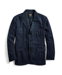 RRL MEN'S�i�_�u�� �A�[���G�� �����Y�j�́u�X���� �X�g���C�v�h �C���f�B�S �X�|�[�c �R�[�g�i�e�[���[�h�W���P�b�g�j�v