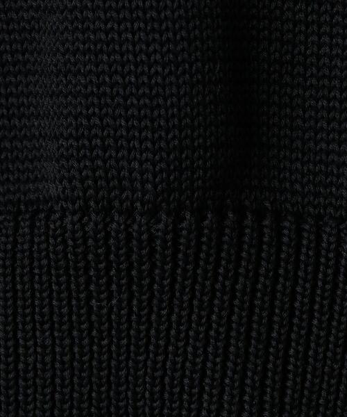 THIBAULT VAN DER STRAETE（ティボー・ヴァン・ダル・ストラット）の「＜THIBAULT VAN DER STRAETE＞コットンニットショートスリーブプルオーバー ◆（ニット/セーター・レディース・オレンジ/ベージュ/ブラック・SMALL）」の8枚目の写真